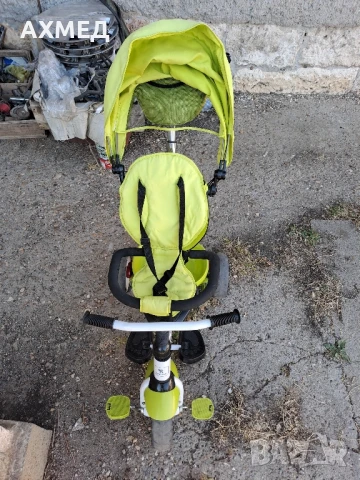 Lorelli - Триколка с родителски контрол Matrix EVA гуми Светлозелена Lorelli - Триколка с родителск, снимка 6 - Детски велосипеди, триколки и коли - 50866499