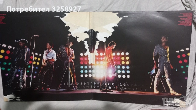 Michael Jackson and The Jacksons. Live album. Двоен концертен албум. , снимка 3 - Грамофонни плочи - 53240674