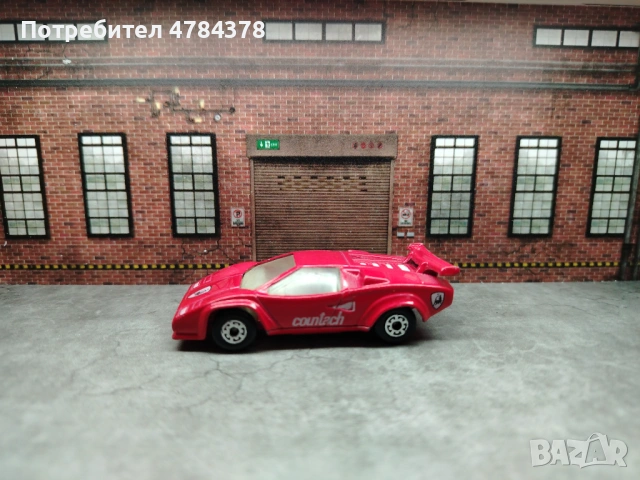 Matchbox Lamborghini contact LP 500 1985, снимка 3 - Коли, камиони, мотори, писти - 54217997