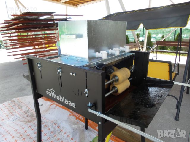 Машина за  омасляване / боядисване на дървен материал, снимка 1 - Други машини и части - 45760420