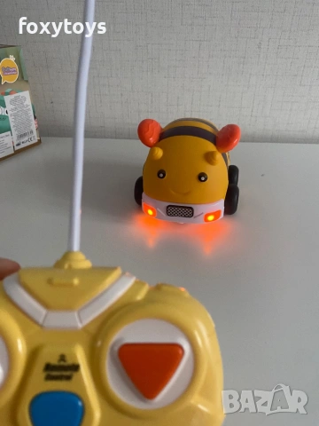 Радиоуправляема анимационна кола в оранжево, снимка 8 - Коли, камиони, мотори, писти - 53047111