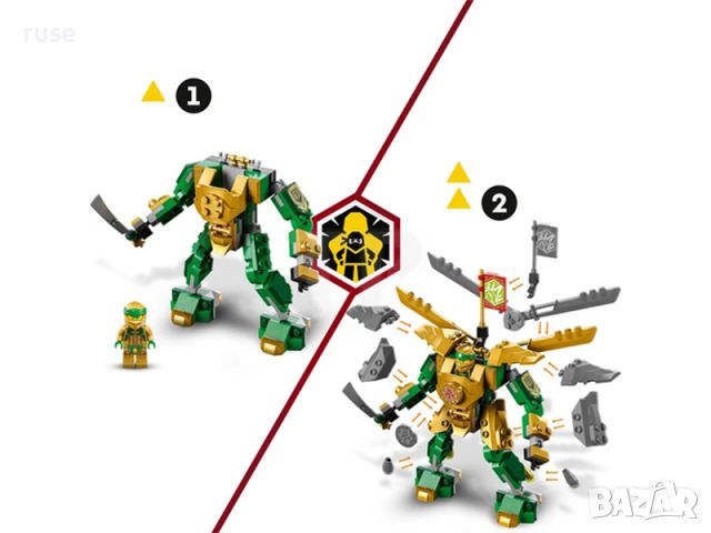 НОВИ! LEGO® NINJAGO™ 71781 Бойният робот на Lloyd EVO, снимка 9 - Конструктори - 45916994