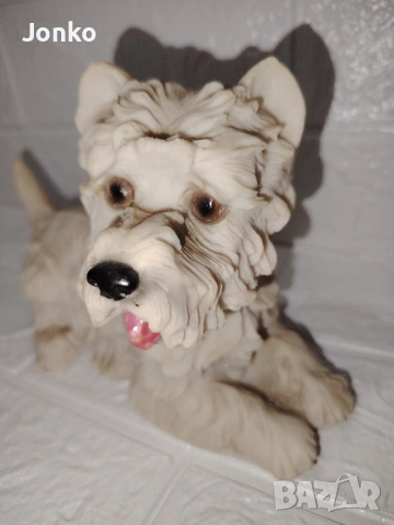  Статуетка куче полирезин , снимка 11 - Статуетки - 53170557