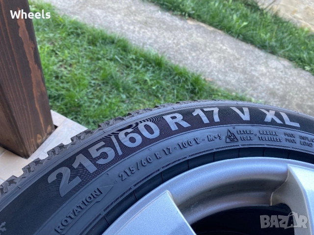 2бр. Зимни гуми 215/60/17 Semperit Speed-Grip 5 100V XL DOT3624, снимка 7 - Гуми и джанти - 52119221