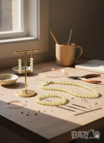 Стъклени Мъниста за Бижута 10мм 8мм 6 мм 4мм J273, снимка 7 - Други - 52480605