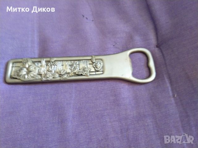 Hawaiian islands bottle opener Хавайски острови отварачка винтидж 150х21мм, снимка 4 - Колекции - 45796218