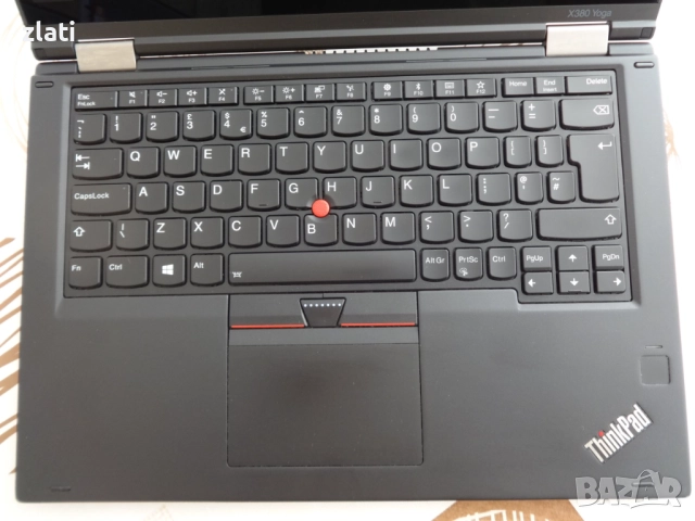 Таблет и Лаптоп 2в1 Lenovo ThinkPad Yoga L380 - 13.3" - i5-8350U 1.9GHz/RAM16GB/SSD256GB/Win 11 Pro, снимка 5 - Лаптопи за работа - 35406705
