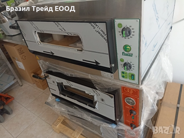 Професионална фурна за пици две камери GGF E44, снимка 2 - Обзавеждане за заведение - 36054160