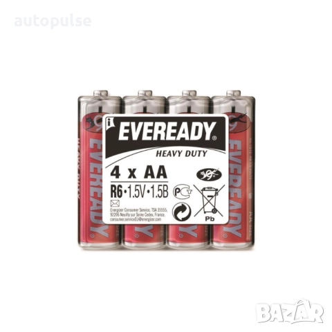 Батерии Eveready HD AA 4 бр., снимка 2 - Батерии, зарядни - 51695774
