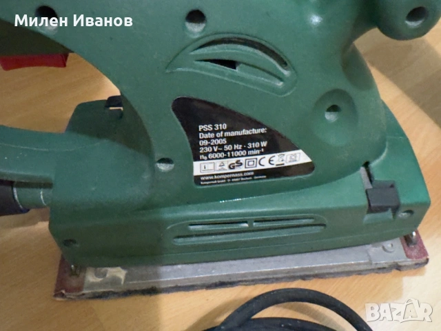 Орбитален шлайф, снимка 3 - Други инструменти - 53907083