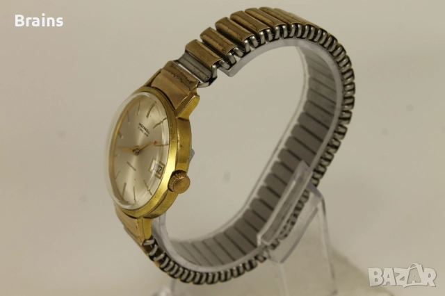 1970's INGERSOLL Позлатен Английски Часовник, снимка 5 - Мъжки - 52141950