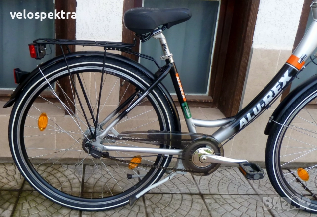 АЛУРЕКС ! 28 цола капли ! Алуминиев- елегантен ! СРАМ 7 Германия!, снимка 12 - Велосипеди - 52710193