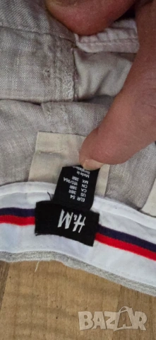 Мъжки ленен панталон , снимка 3 - Панталони - 54245504