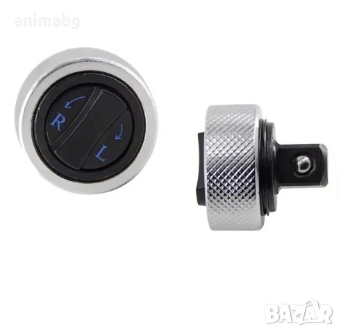 ANIMABG Комплект противоплъзгащи мини тресчотки ръчни, 1/4“ 3/8“ 1/2“, 3броя, снимка 4 - Друга електроника - 49859003