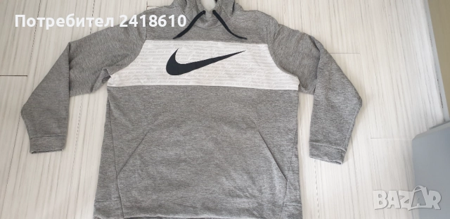 Nike Therma Fit  Hoodie Mens Size 2XL / ОРИГИНАЛ! Мъжки Суитшърт!, снимка 8 - Спортни дрехи, екипи - 51907497