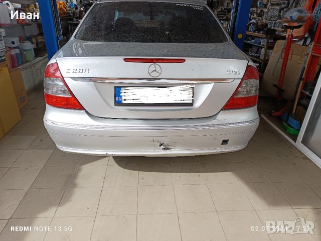 Задна броня за Mercedes W211 facelift , снимка 4 - Части - 46447376