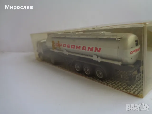 ALBEDO H0 1/87 КАМИОН ТИР ЦИСТЕРНА MERCEDES BENZ МОДЕЛ, снимка 6 - Колекции - 47420551