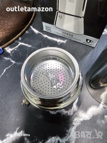 италианска кафеварка Bialetti Venus Elegance за 4 Чаши , снимка 5 - Кафемашини - 52752770