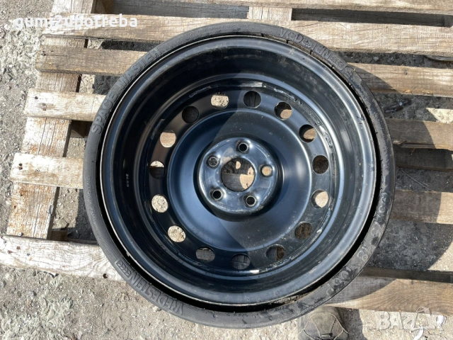 195/75/18 резервна джанта патерица 5х130 Audi Q7 Touareg Cayenne 7L0601027A, снимка 6 - Гуми и джанти - 53863157