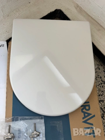 Тоалетна Седалка с Капак Duravit 0067390000 Soft Close/Плавно Затваряне, Quick Release, Бяла!, снимка 2 - Други стоки за дома - 53649562
