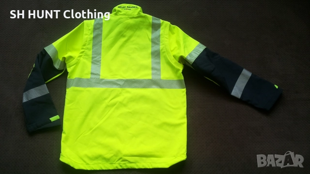 Helly Hansen 74272 ICU Hi Vis Class 3 Softshell Stretch Jacket / Vest размер XL еластично яке W4-336, снимка 3 - Якета - 52037486
