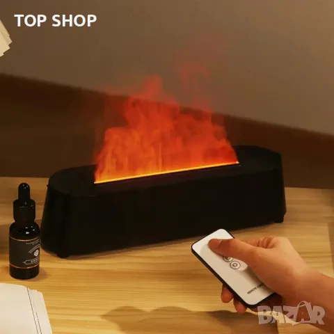 Дифузер с имитация на пламък и дистанционно BFH, снимка 6 - Декорация за дома - 49157052