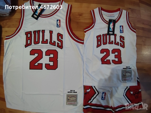 Баскетболни потници на Chikago Bulls и шорти, снимка 5 - Спортни дрехи, екипи - 52703882