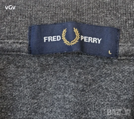 Мъжка тениска Fred Perry M3600 - L, снимка 6 - Тениски - 51084411