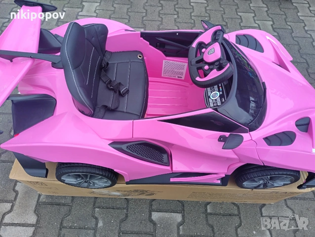 DC Акумулаторна кола 4x4 FLASH розов, снимка 2 - Други - 53849282