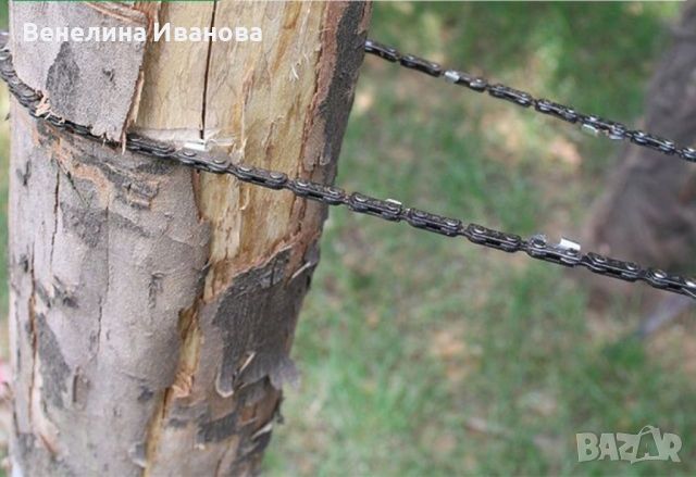 Преносима ръчна верига трион за рязане на дървета с дръжки 24 инча, снимка 6 - Селскостопанска техника - 45963393