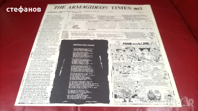 Троен албум на  THE CLASH   SANDINISTA! Холандия, снимка 17 - Грамофонни плочи - 50594562