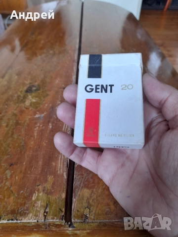 Кутия от цигари Gent, снимка 4 - Колекции - 52940473