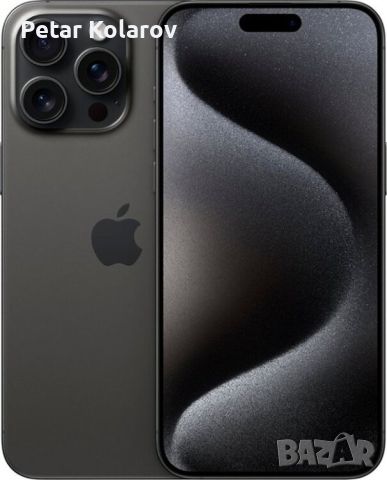 IPhone 15Pro (256GB) Titanium Black, снимка 1 - Apple iPhone - 46065802