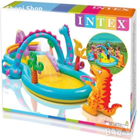 Надуваем детски басейн Intex, снимка 2 - Басейни и аксесоари - 45241595