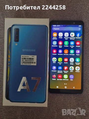 Samsung Galaxy A7, снимка 2 - Samsung - 53756343