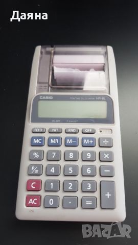 Casio printing calculator hr-8l, снимка 1 - Друга електроника - 46116562