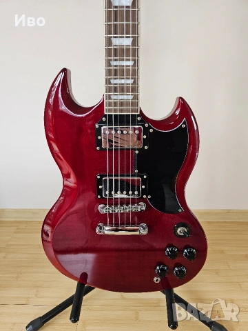 Колекция електрически китари Vintage SG и Schecter , снимка 2 - Китари - 53924657