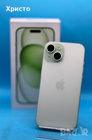 ГАРАНЦИОНЕН!!! Apple iPhone 15, 128GB, 5G, Green, снимка 4 - Apple iPhone - 45958030