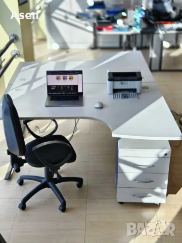 Масивни професионалн немски офис бюра от банка 160/100