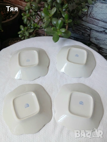 Руски порцеланови чинийки , снимка 6 - Чинии - 54097960