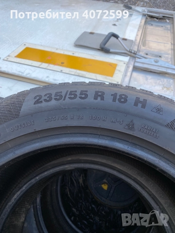Зимни гуми Сontinental 235/55/18, снимка 4 - Гуми и джанти - 52450328