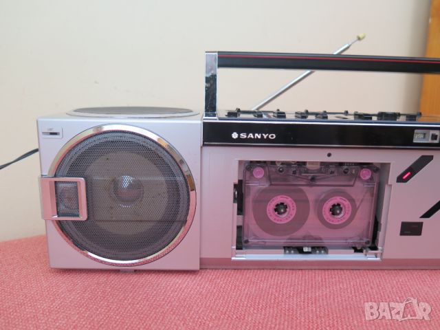 Sanyo Cubic Stereo M-7735 1985 ,Japan, снимка 3 - Радиокасетофони, транзистори - 46306028