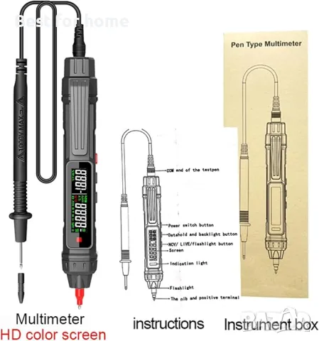 Мултицет за безконтактно измерване на напрежението Zlljmeter , снимка 4 - Други инструменти - 49826043