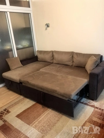 Разтегателен диван, снимка 3 - Дивани и мека мебел - 53221316