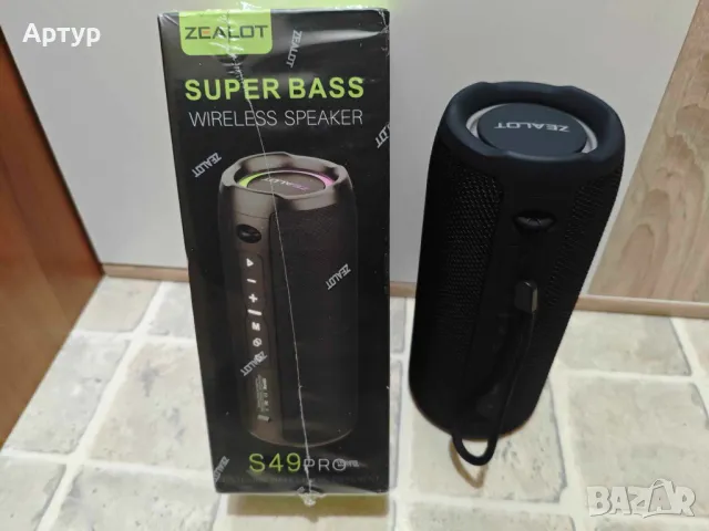 Tонколона Zealot S49 pro Super Bass-20W, снимка 2 - Bluetooth тонколони - 48899070