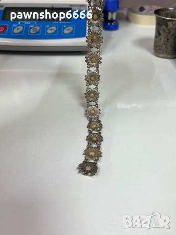 Сребърна гривна 925, снимка 8 - Гривни - 51455129