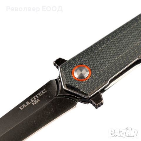 Сгъваем нож Dulotec K254-BK - дръжка от Micarta и 8Cr неръждаема стомана, снимка 4 - Ножове - 45007430