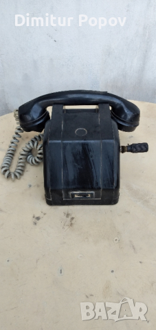 Стар телефон, снимка 1 - Колекции - 45002036