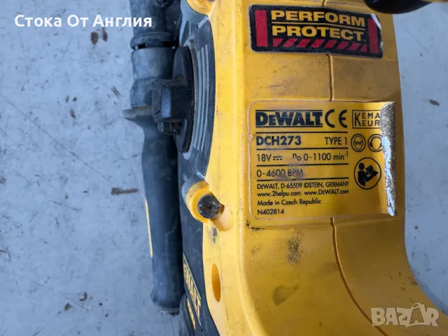 Перфоратор - Dewalt 18 V li ion brushless, снимка 5 - Други машини и части - 46706247