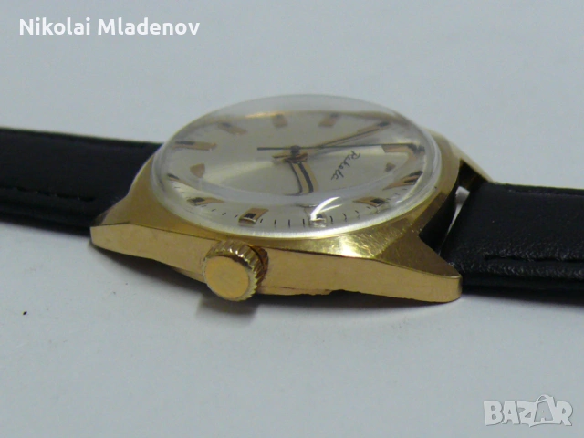 Съветски РАКЕТА Позлатен Мъжки ръчен часовник, работещ, снимка 7 - Мъжки - 51947231